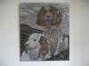 dogs mosaic